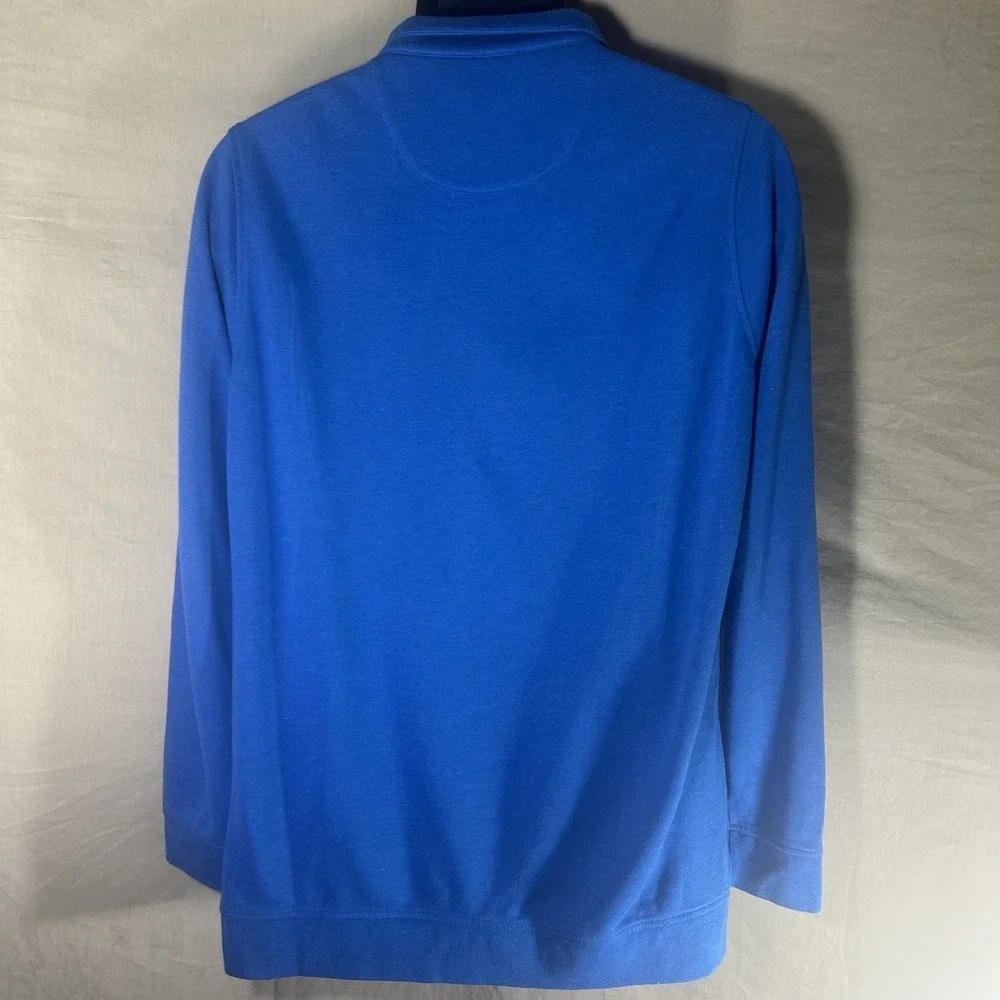 Peter Millar Crown Sport Jacket Mens XL Blue Full Zip 1896 Golf Pullover